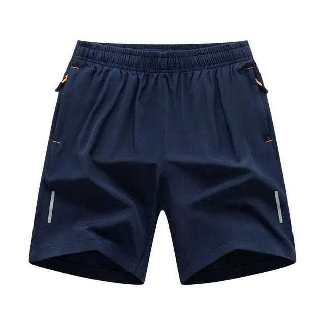 Mens Ice Silk Quick Dry Casual Shorts