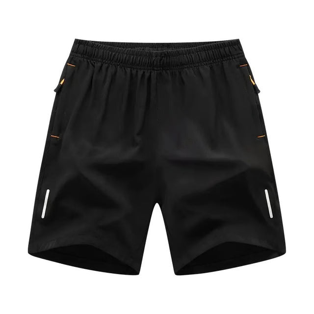 Mens Ice Silk Quick Dry Casual Shorts